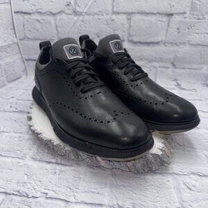 Cole Haan Men's 4.ZERØGRAND Wingtip Oxford Shoes Sz 13M Black Leather